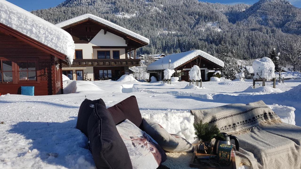 Apartamento Berghaus Weissbriach Exterior foto